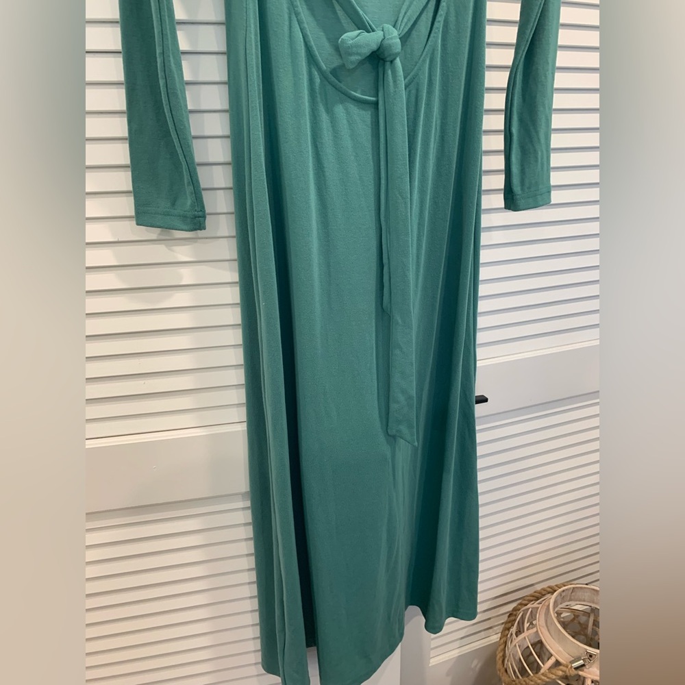 NWOT FP Beach Aubre open back toe Mermaid green boho travel resort beach life SM - Picture 9 of 12